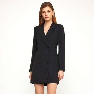 BCBGMAXAZRIA Double-Breasted Blazer Dress